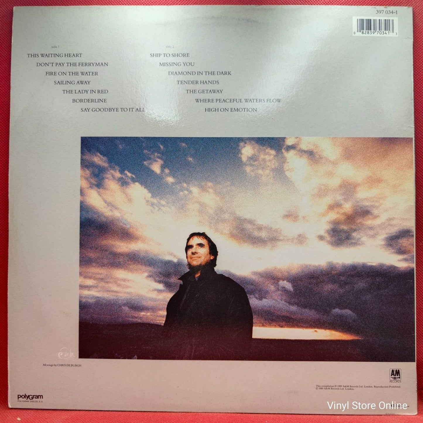 Chris de Burgh ‎– Spark To A Flame (The Very Best Of Chris De Burgh) - Vinyl Store Online