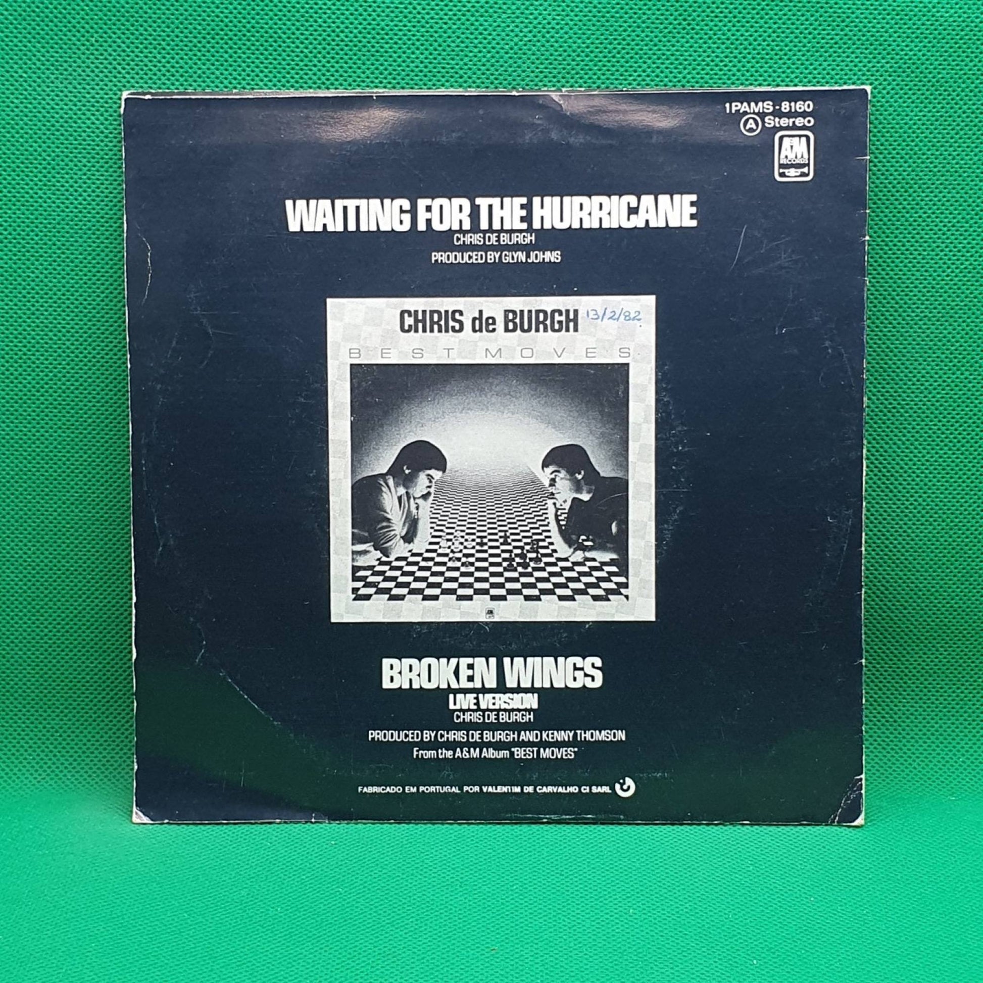 Chris de Burgh – Waiting For The Hurricane - Vinyl Store Online