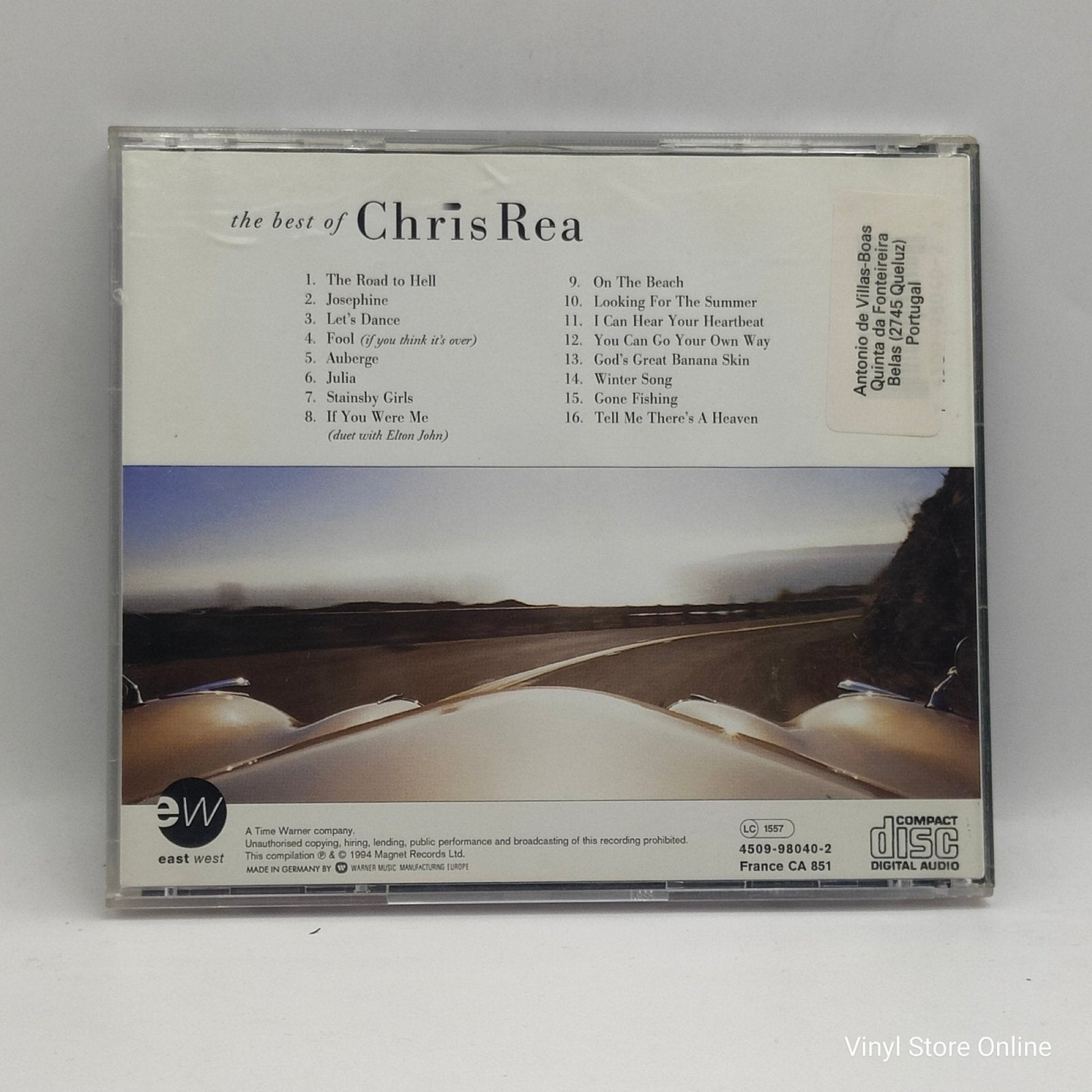 Chris Rea ‎– The Best Of Chris Rea - Vinyl Store Online