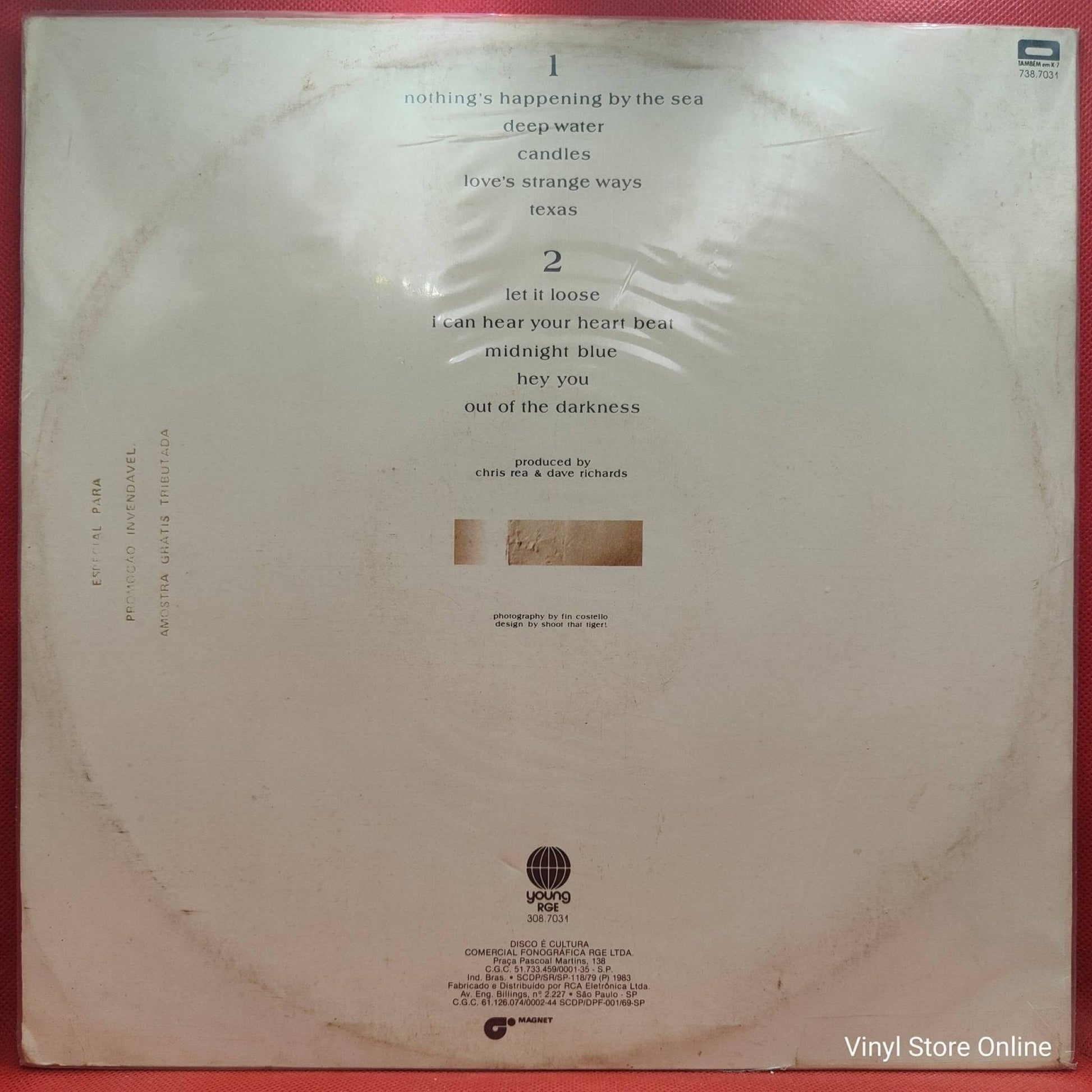 Chris Rea ‎– Water Sign - Vinyl Store Online