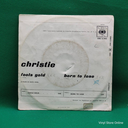 Christie ‎– Fools Gold - Vinyl Store Online