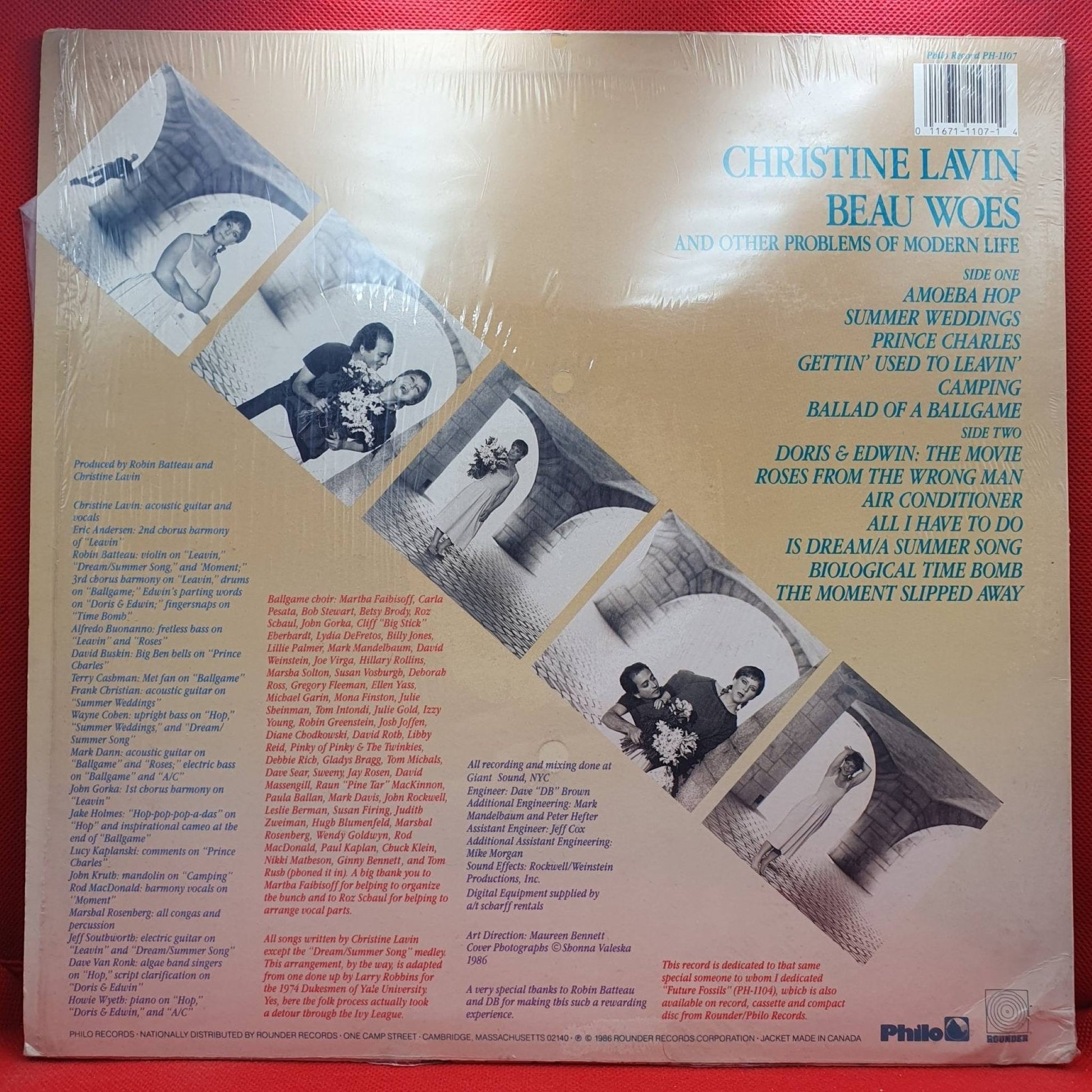 Christine Lavin ‎– Beau Woes And Other Problems Of Modern Life - Vinyl Store Online