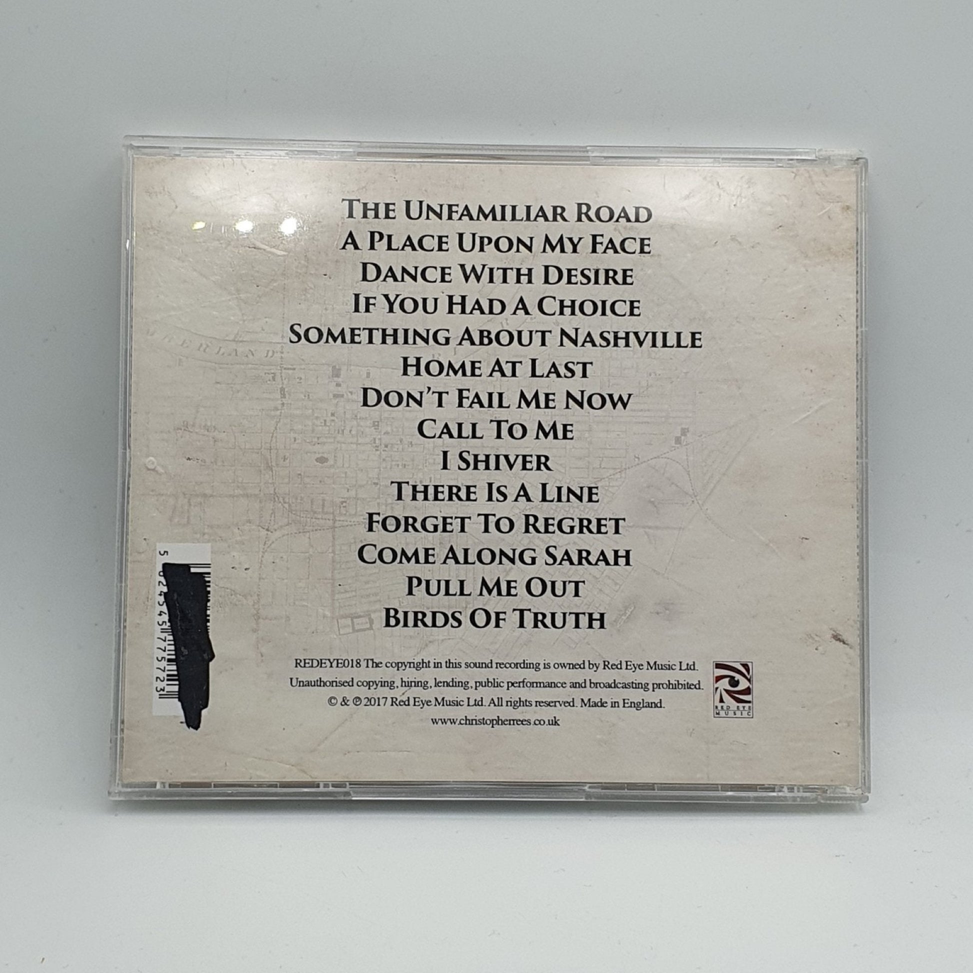 Christopher Rees ‎– The Nashville Songs - Vinyl Store Online