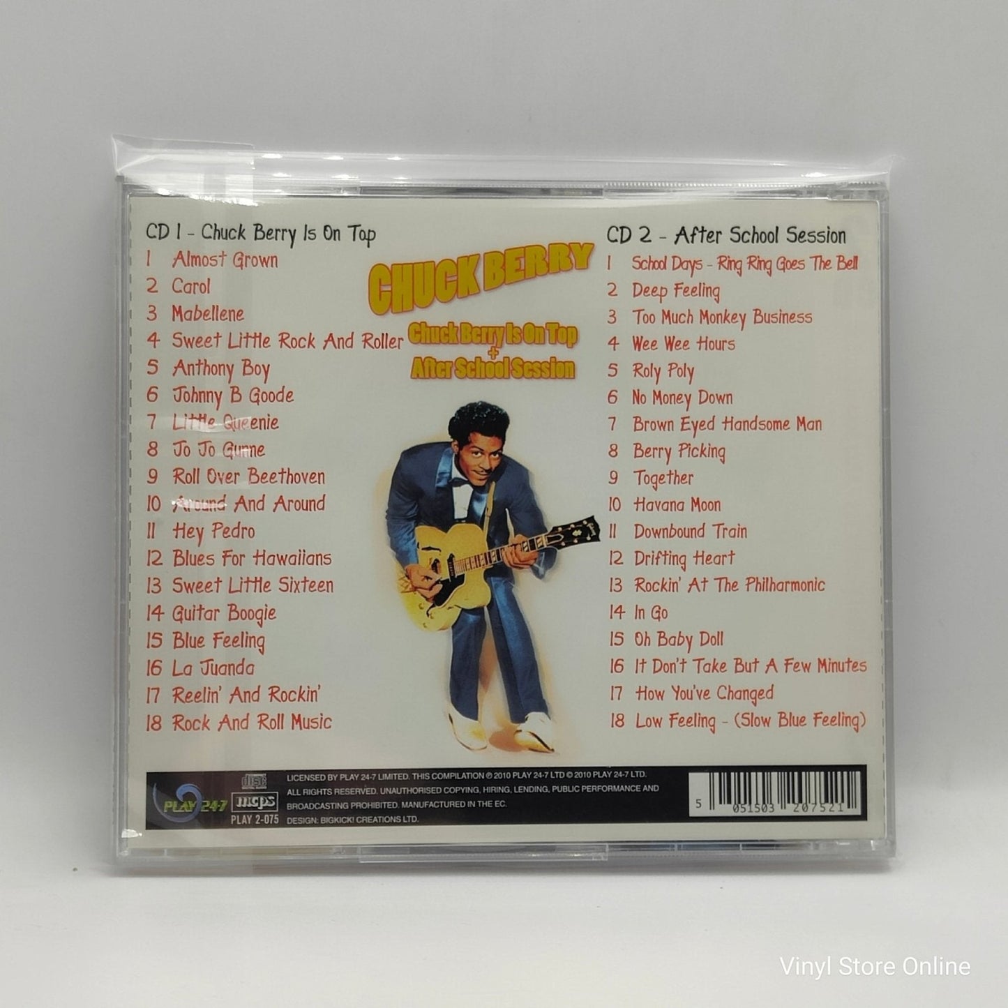 Chuck Berry ‎– Chuck Berry Is On Top + After School Session - Vinyl Store Online