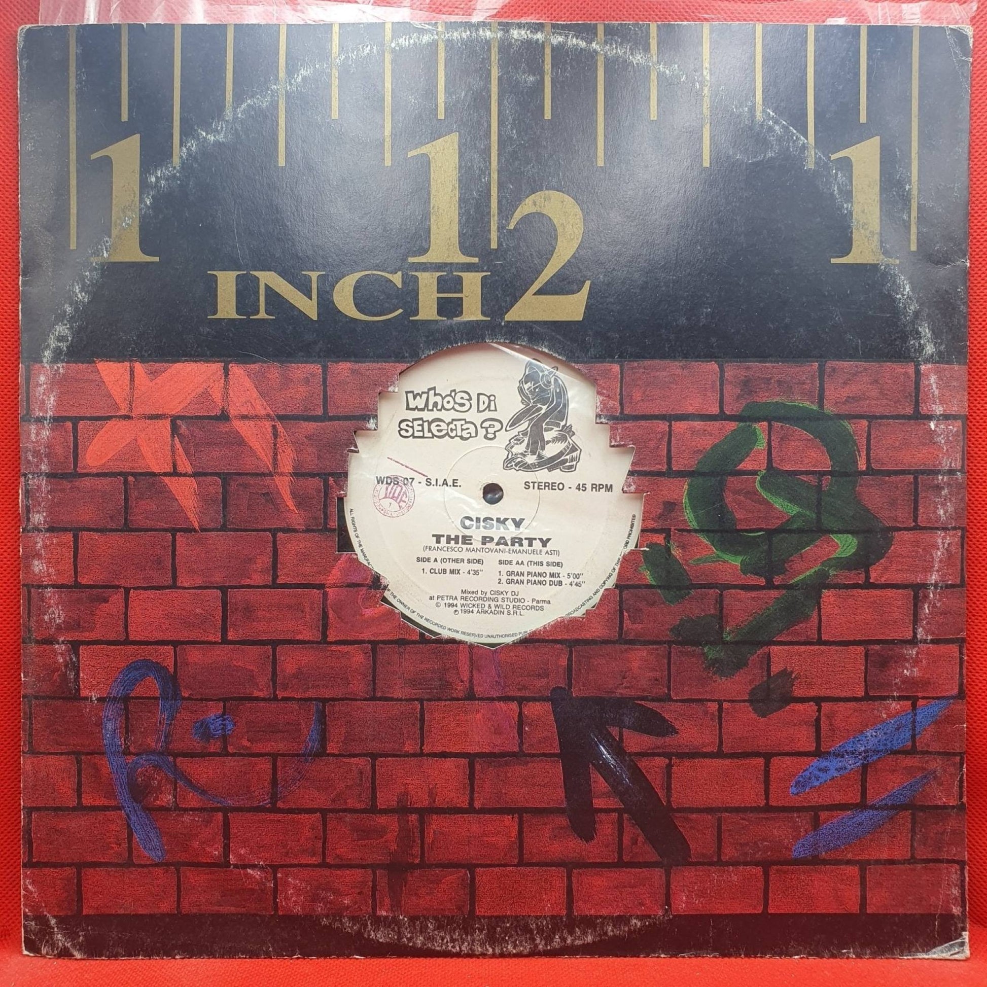 Cisky ‎– The Party - Vinyl Store Online