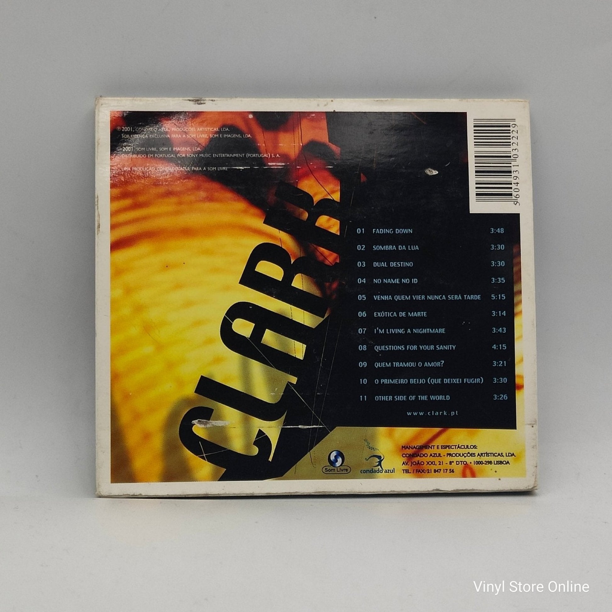 Clark ‎– Sombra Da Lua - Vinyl Store Online