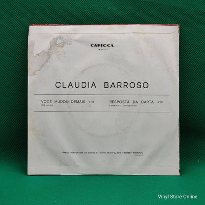 Claudia Barroso ‎– Você Mudou Demais - Vinyl Store Online