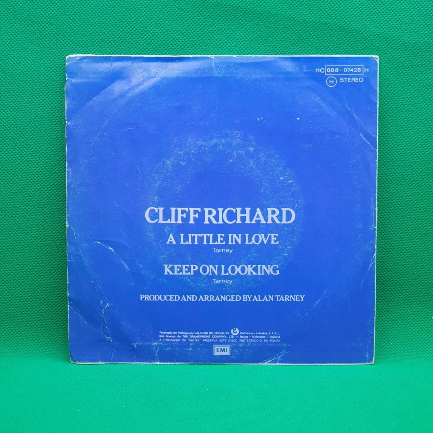 Cliff Richard ‎– A Little In Love - Vinyl Store Online