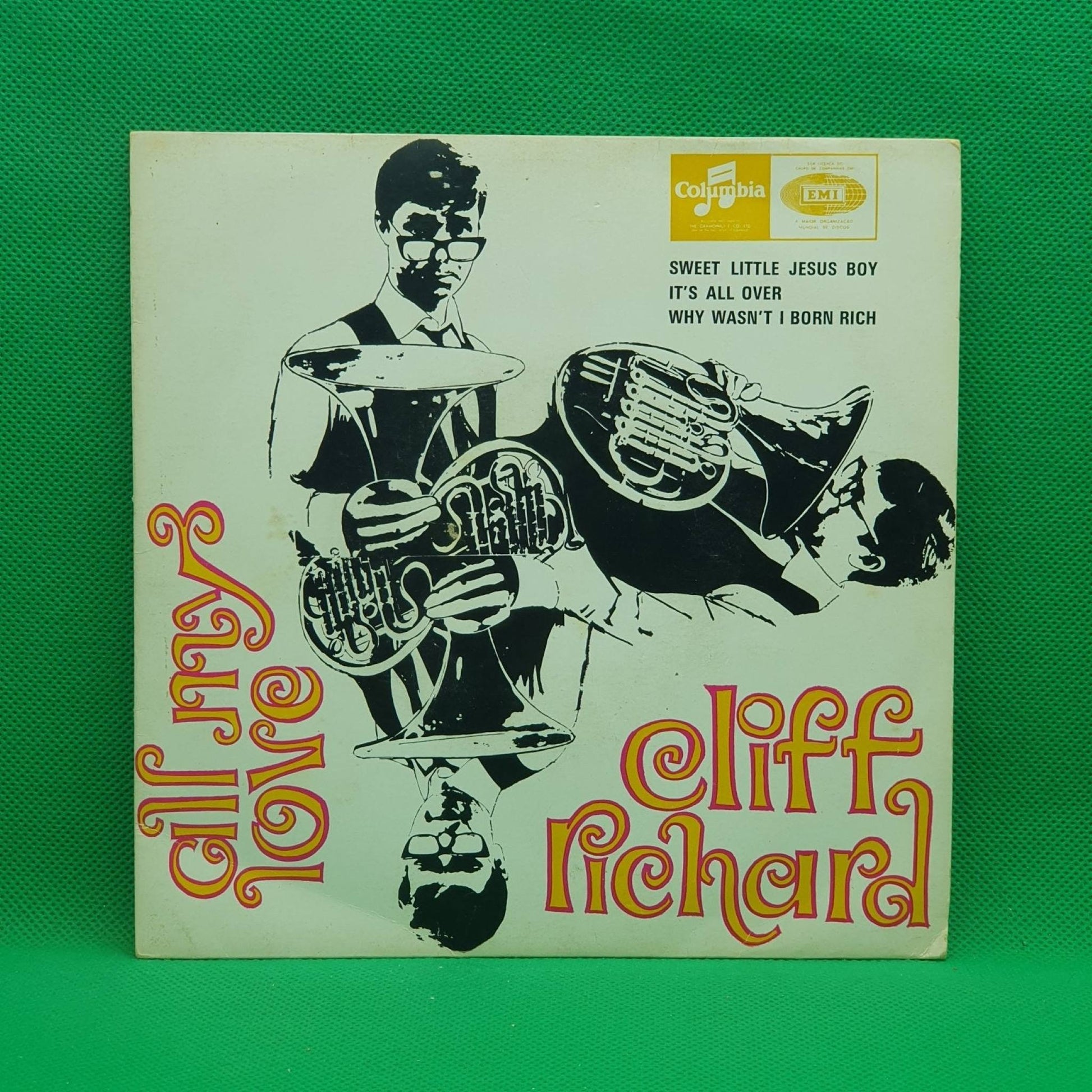 Cliff Richard ‎– All My Love / Sweet Little Jesus Boy - Vinyl Store Online