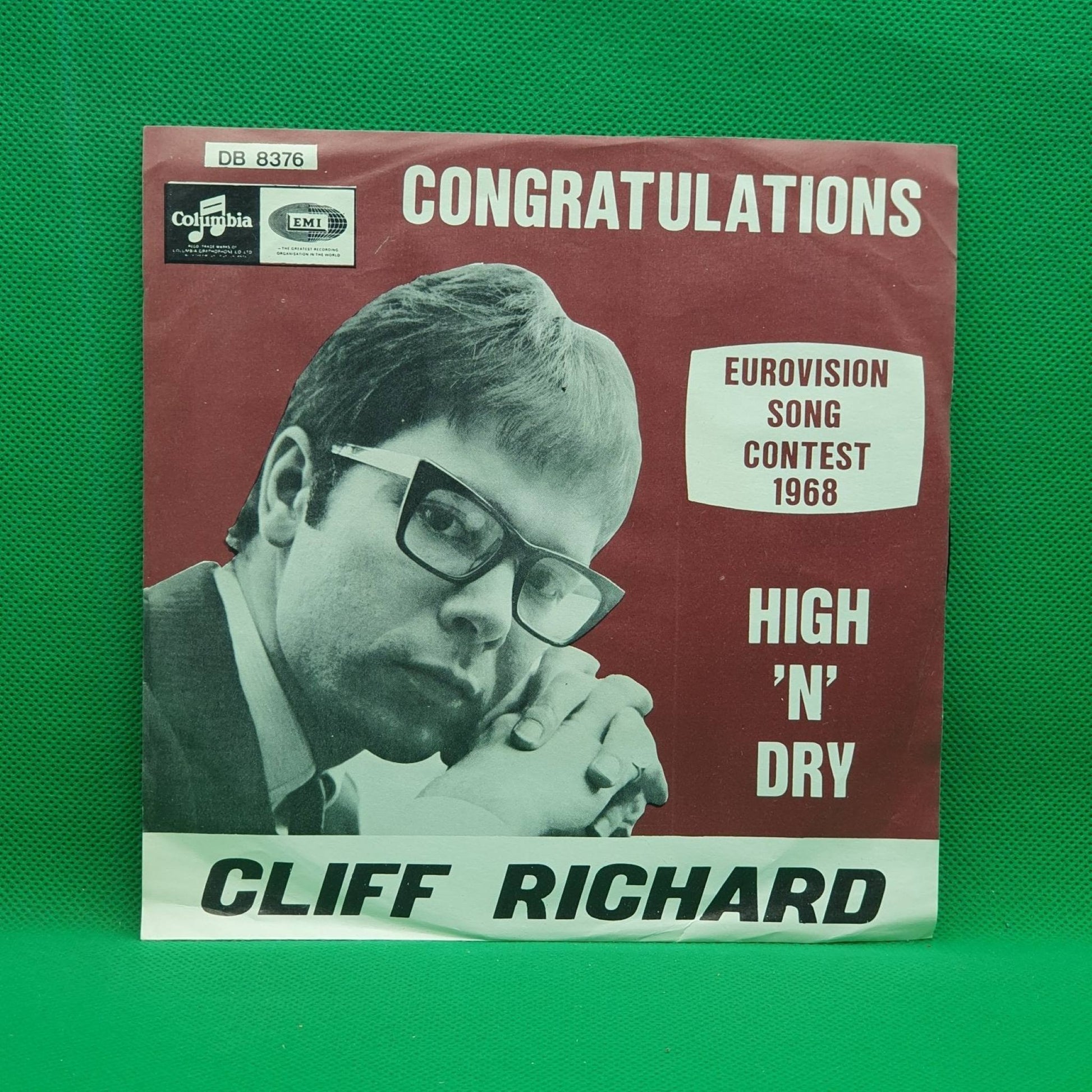 Cliff Richard ‎– Congratulations - Vinyl Store Online