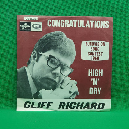 Cliff Richard ‎– Congratulations - Vinyl Store Online