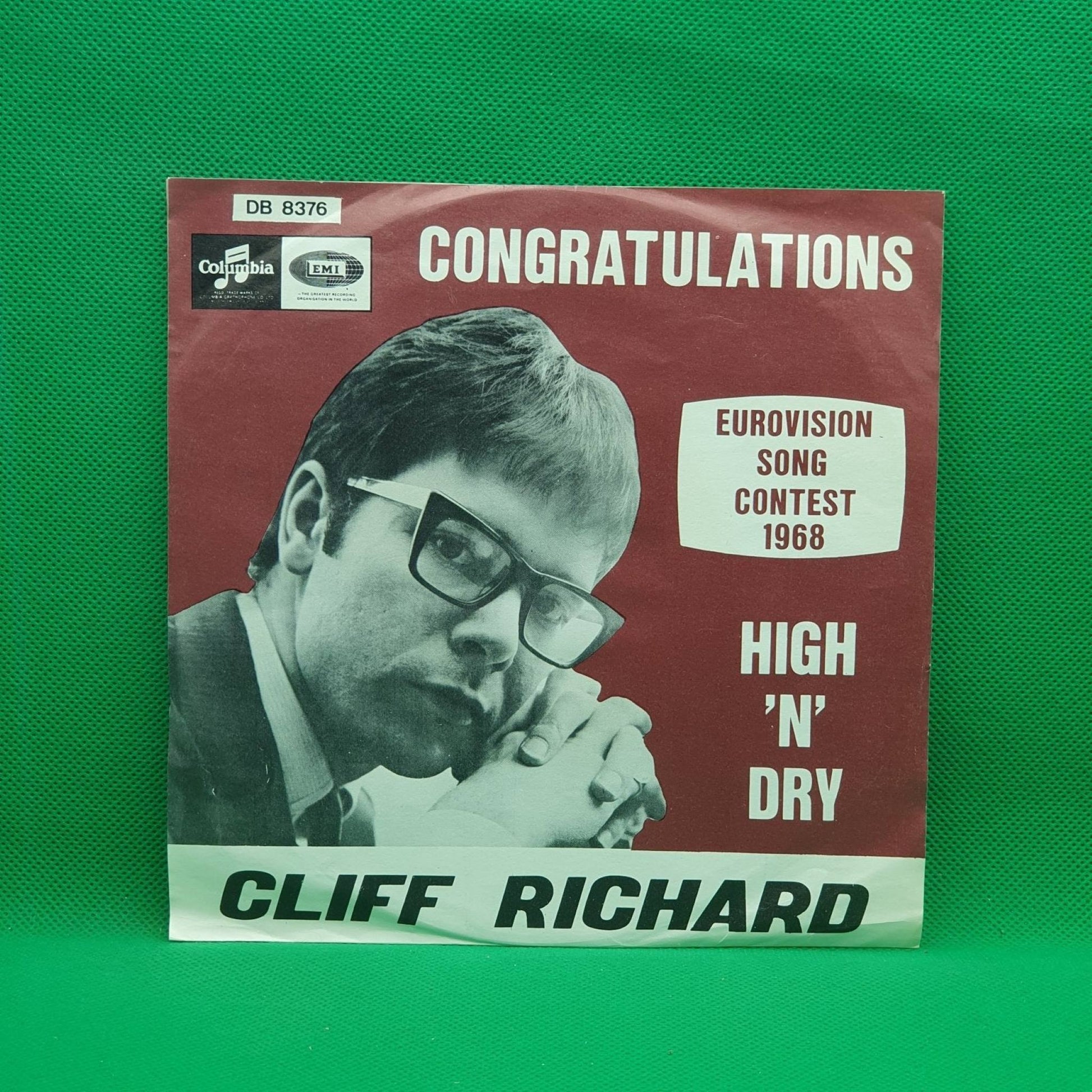 Cliff Richard ‎– Congratulations - Vinyl Store Online