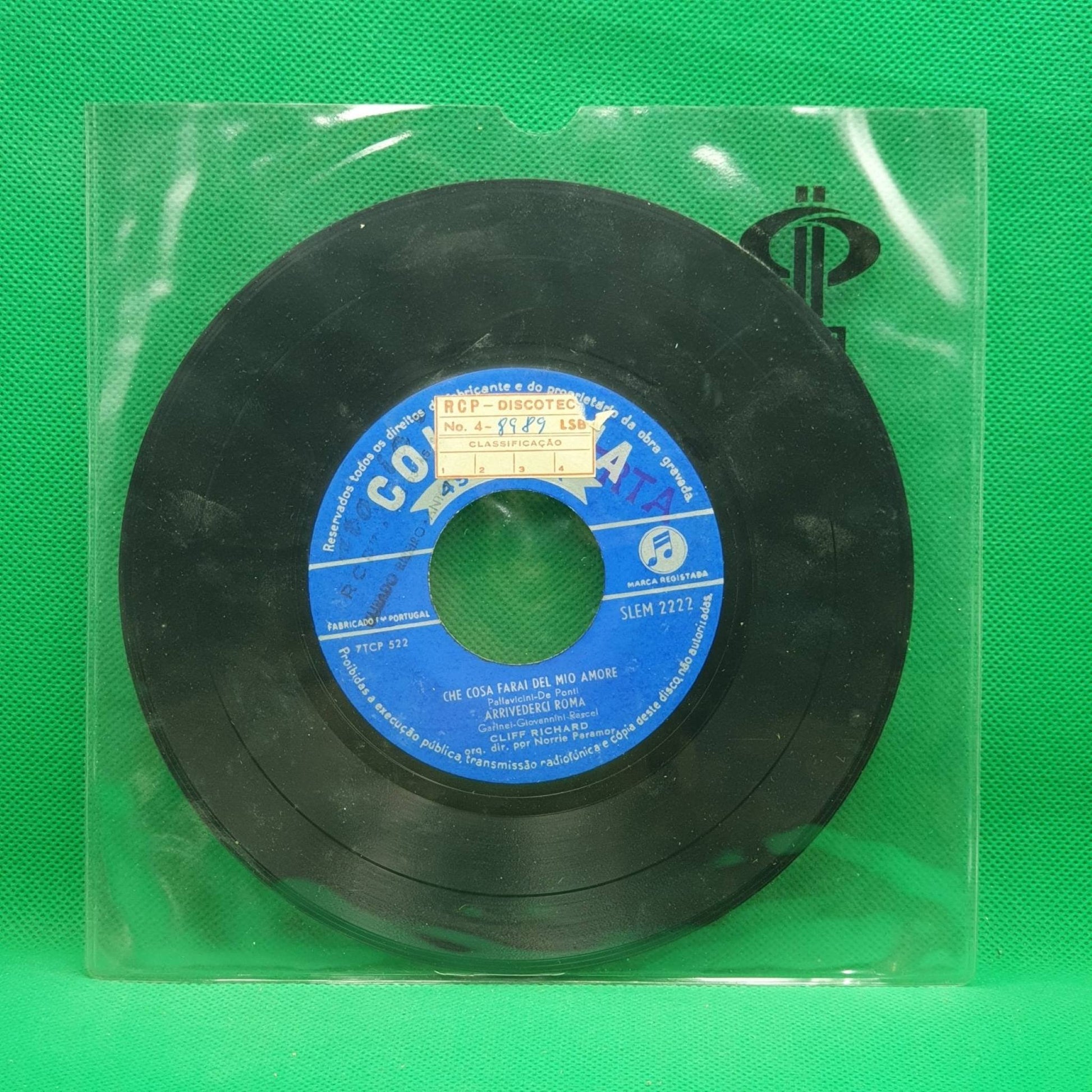 Cliff Richard E Norrie Paramor And His Orchestra ‎– Nos Estúdios De Paço D'Arcos - Vinyl Store Online