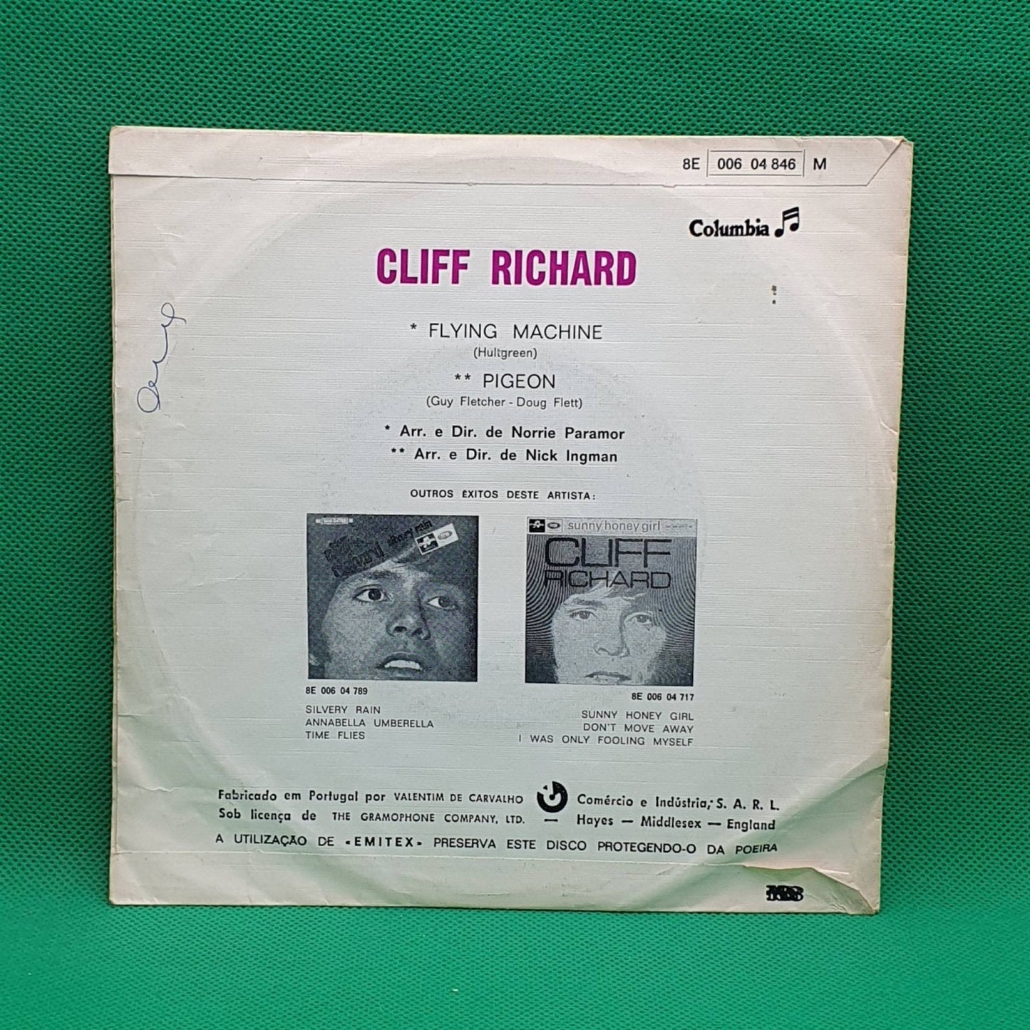 Cliff Richard ‎– Flying Machine - Vinyl Store Online