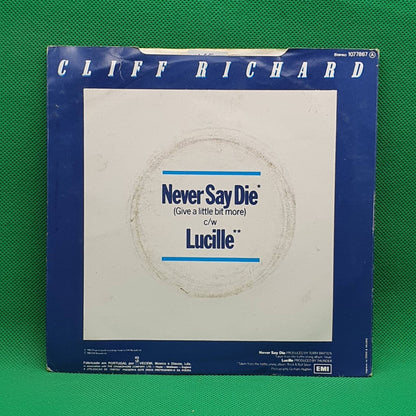 Cliff Richard ‎– Never Say Die (Give A Little Bit More) - Vinyl Store Online