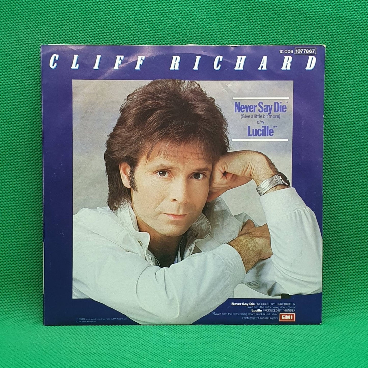 Cliff Richard ‎– Never Say Die (Give A Little Bit More) - Vinyl Store Online