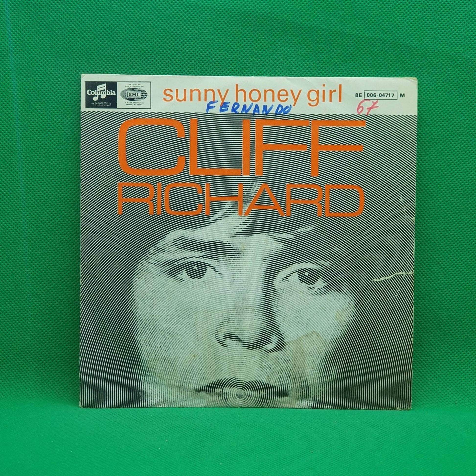 Cliff Richard ‎– Sunny Honey Girl - Vinyl Store Online