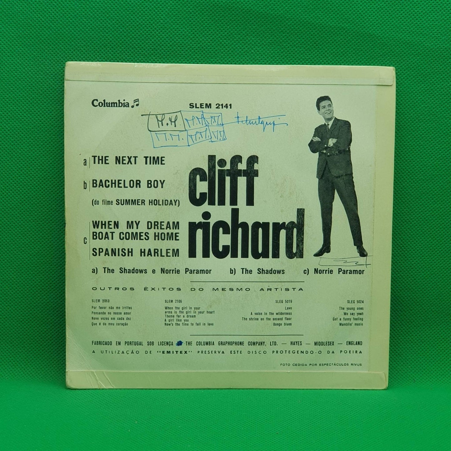 Cliff Richard ‎– The Next Time - Vinyl Store Online