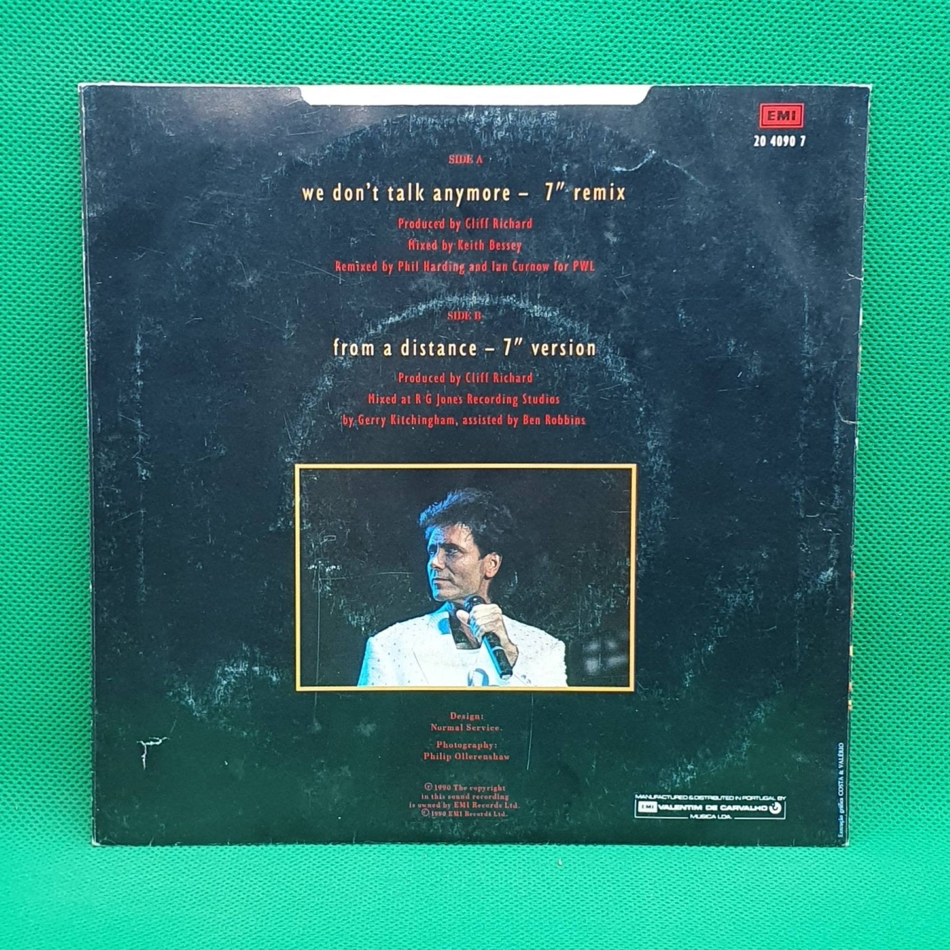 Cliff Richard ‎– We Don't Talk Anymore - Vinyl Store Online