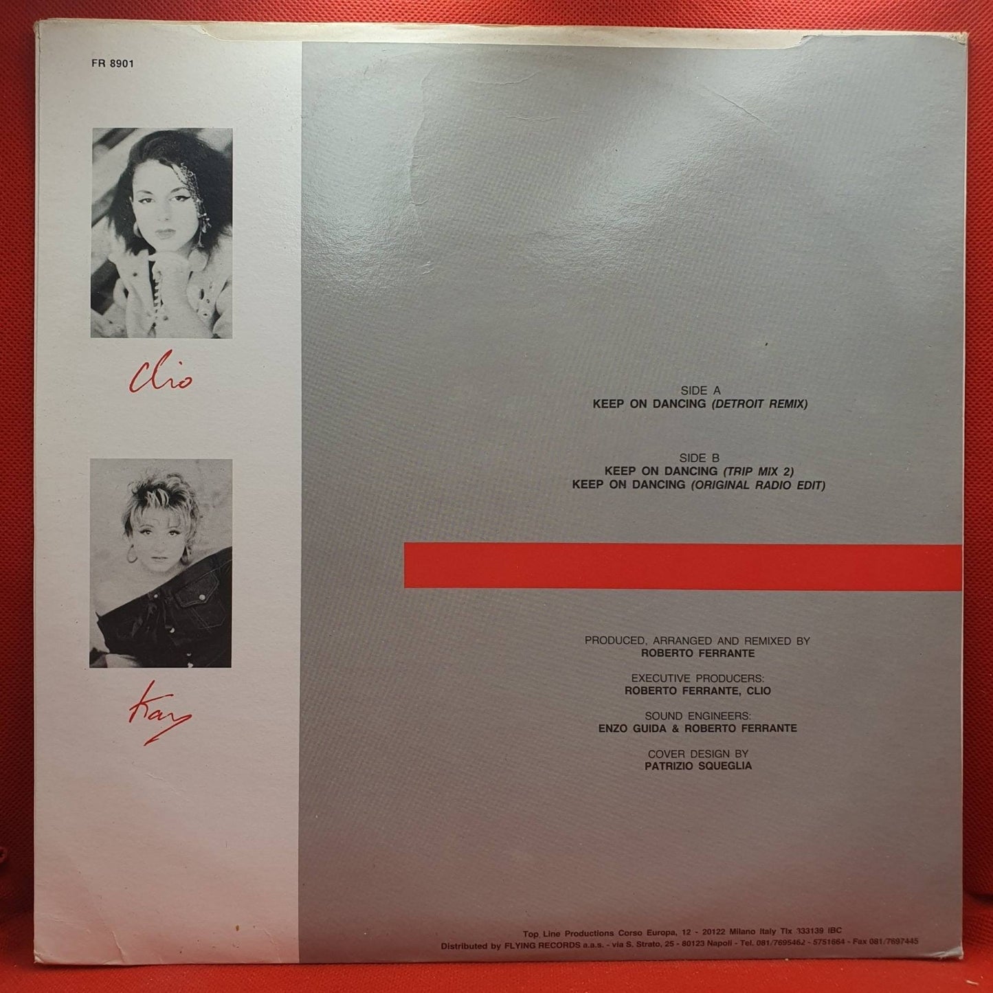 Clio & Kay ‎– Keep On Dancing (Remix 89) - Vinyl Store Online