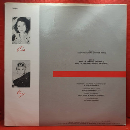 Clio & Kay ‎– Keep On Dancing (Remix 89) - Vinyl Store Online