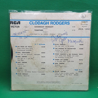 Clodagh Rodgers ‎– Goodnight Midnight - Vinyl Store Online
