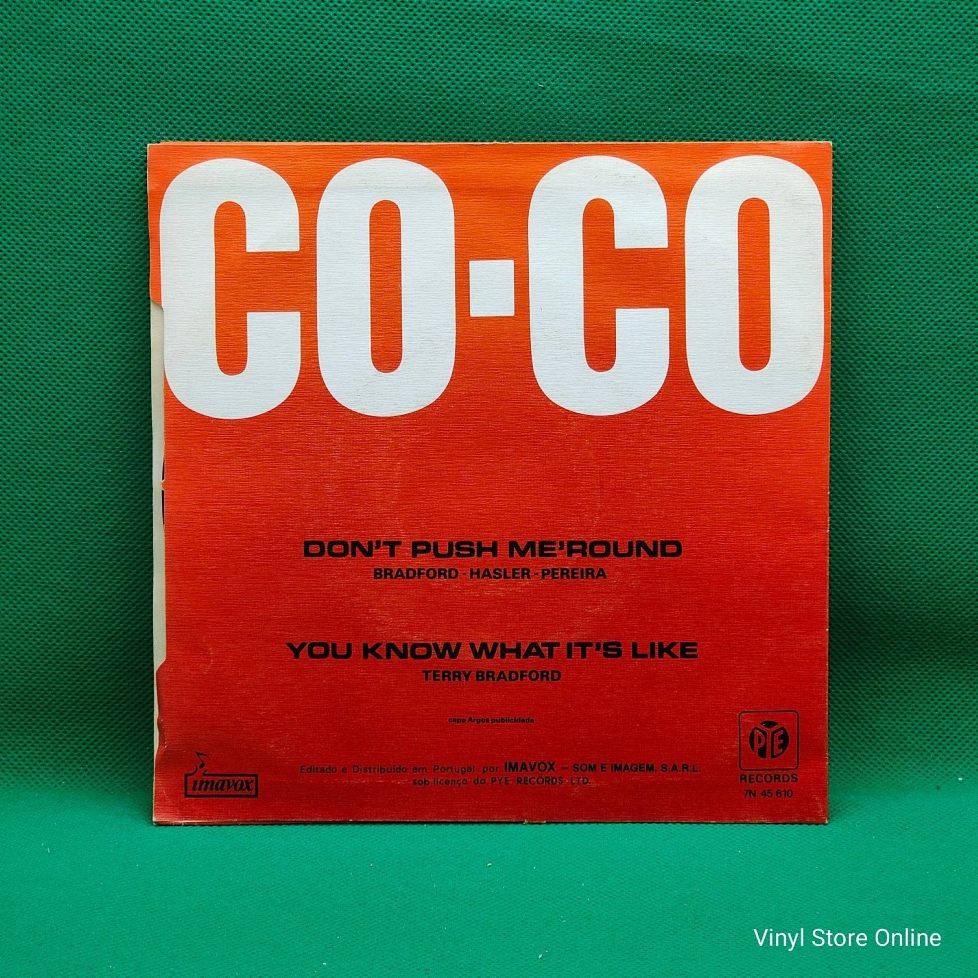 Co - Co ‎– Don't Push Me'round - Vinyl Store Online