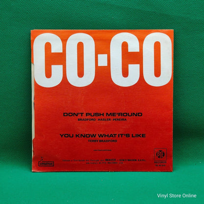 Co - Co ‎– Don't Push Me'round - Vinyl Store Online