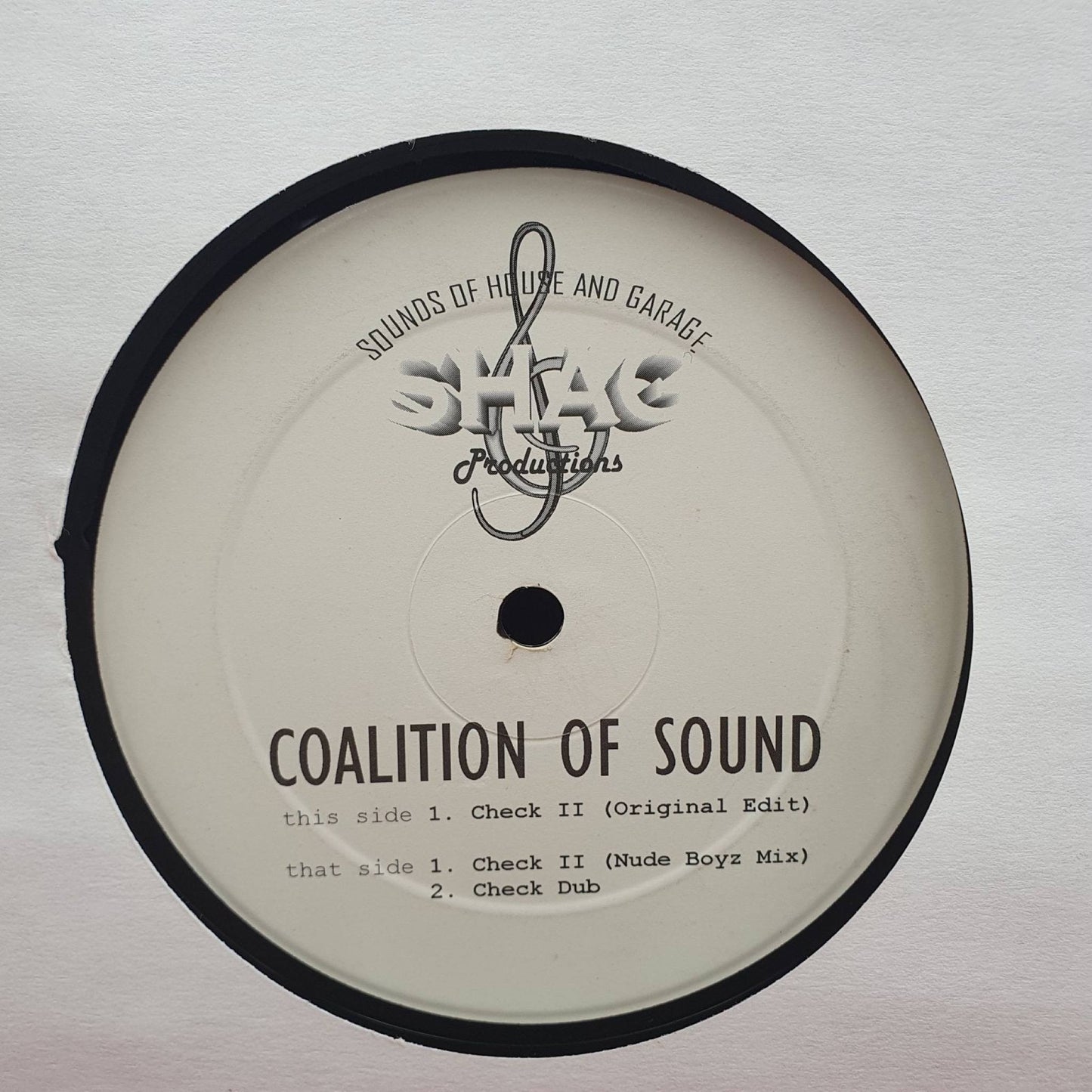Coalition Of Sound ‎– Check II - Vinyl Store Online