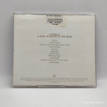 Coldplay ‎– A Rush Of Blood To The Head - Vinyl Store Online