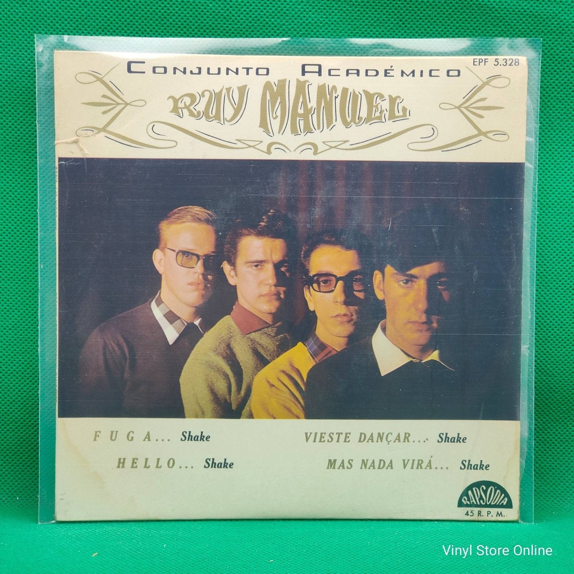 Conjunto Académico Ruy Manuel ‎– Fuga - Vinyl Store Online