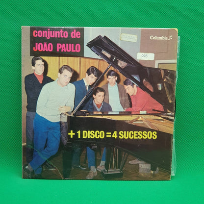 Conjunto de João Paulo ‎– + 1 Disco = 4 Sucessos - Vinyl Store Online