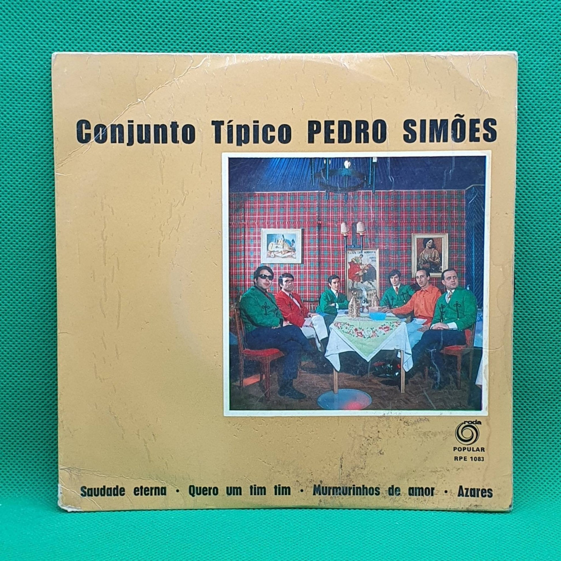 Conjunto Típico Pedro Simões ‎– Saudade Eterna - Vinyl Store Online