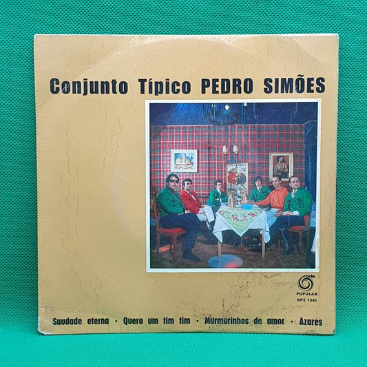 Conjunto Típico Pedro Simões ‎– Saudade Eterna - Vinyl Store Online