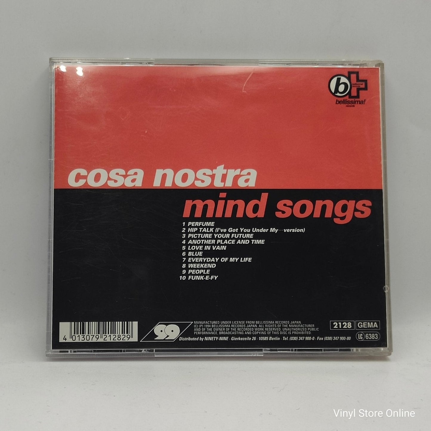 Cosa Nostra ‎– Mind Songs - Vinyl Store Online