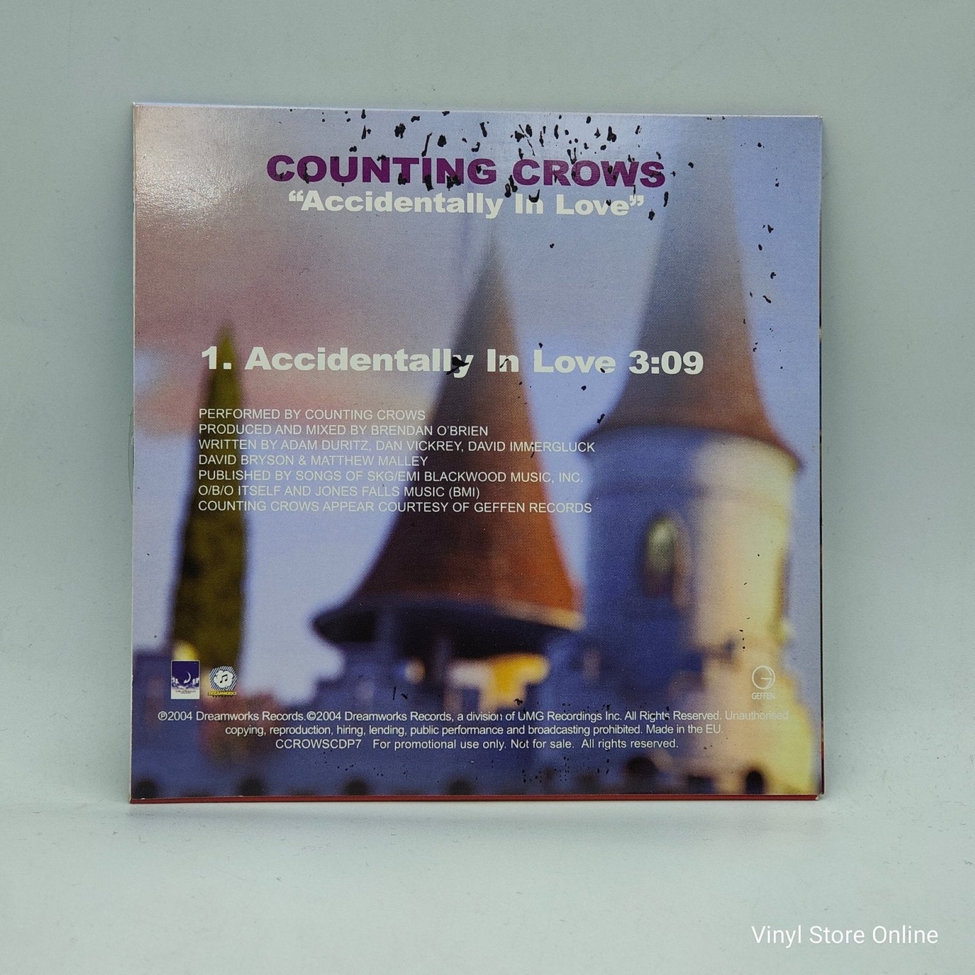 Counting Crows ‎– Accidentally In Love - Vinyl Store Online