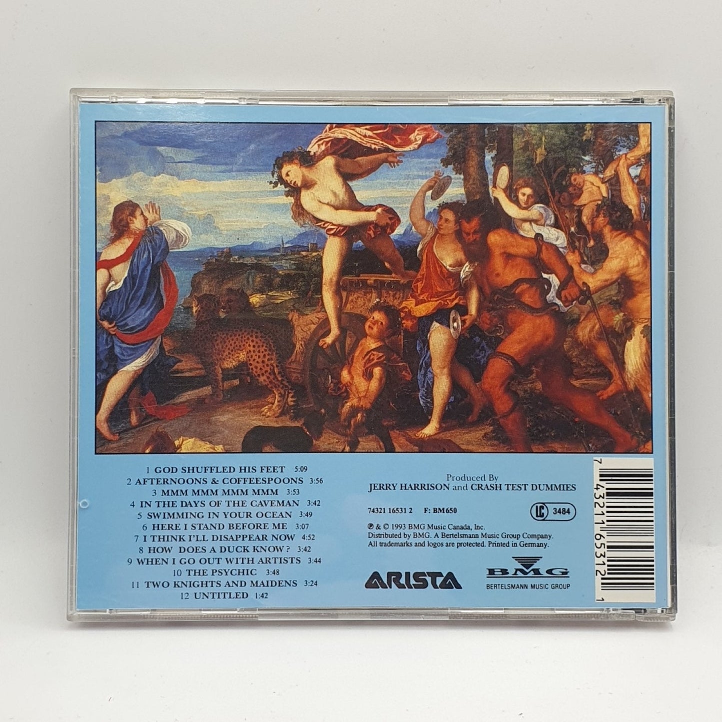 Crash Test Dummies ‎– God Shuffled His Feet - Vinyl Store Online