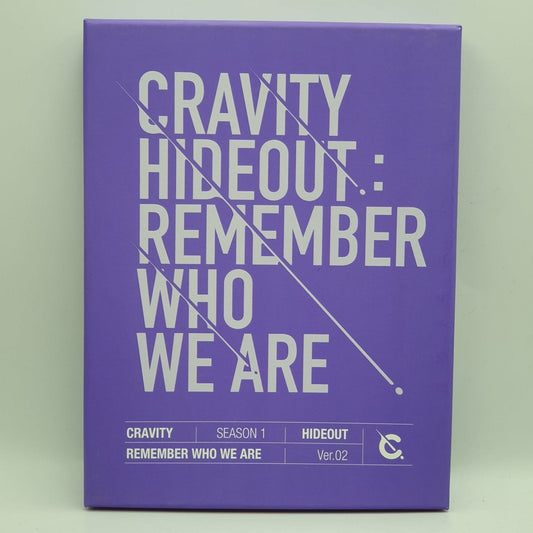 Cravity – Season 1. Hideout: Remember Who We Are (Ver.02) - Vinyl Store Online