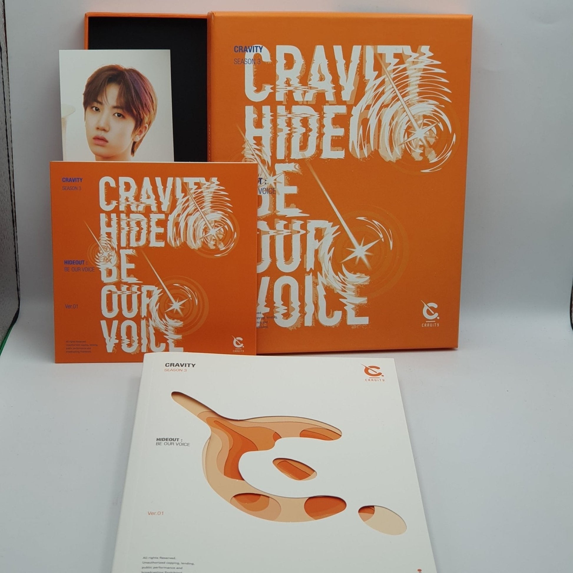 Cravity – Season 3. Hideout: Be Our Voice (Ver.01) - Vinyl Store Online