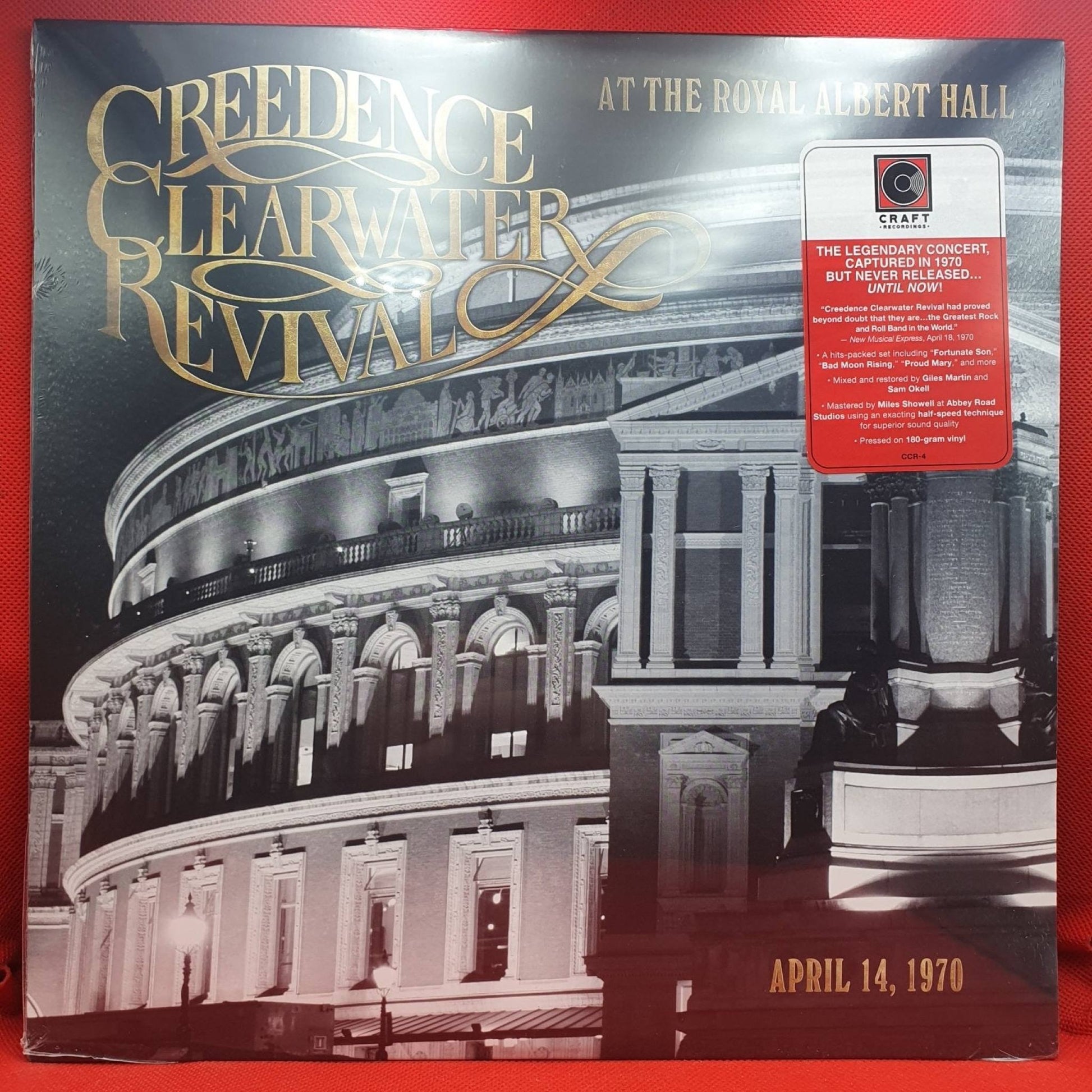 Creedence Clearwater Revival ‎– At The Royal Albert Hall (April 14, 1970) - Vinyl Store Online