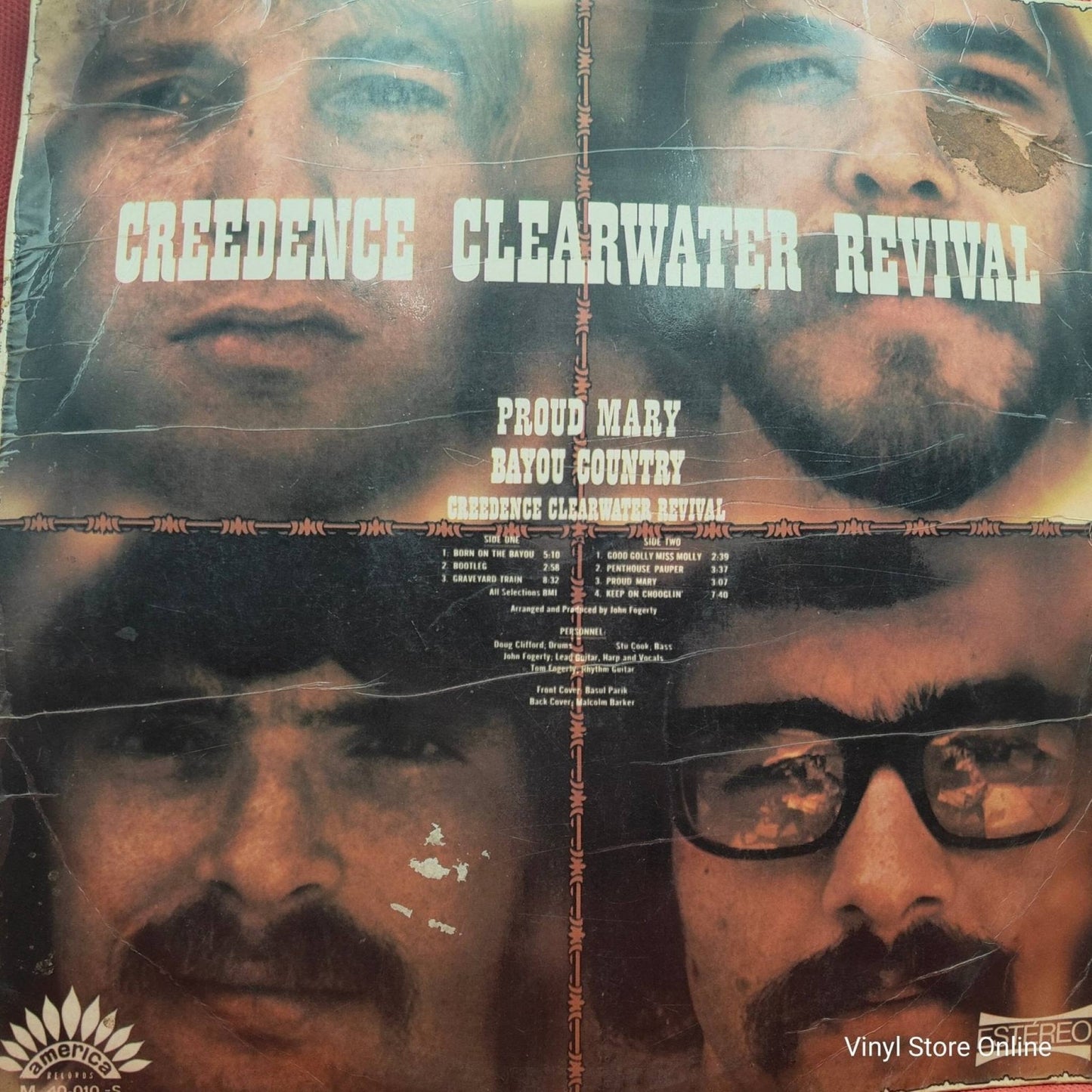 Creedence Clearwater Revival ‎– Proud Mary / Bayou Country - Vinyl Store Online