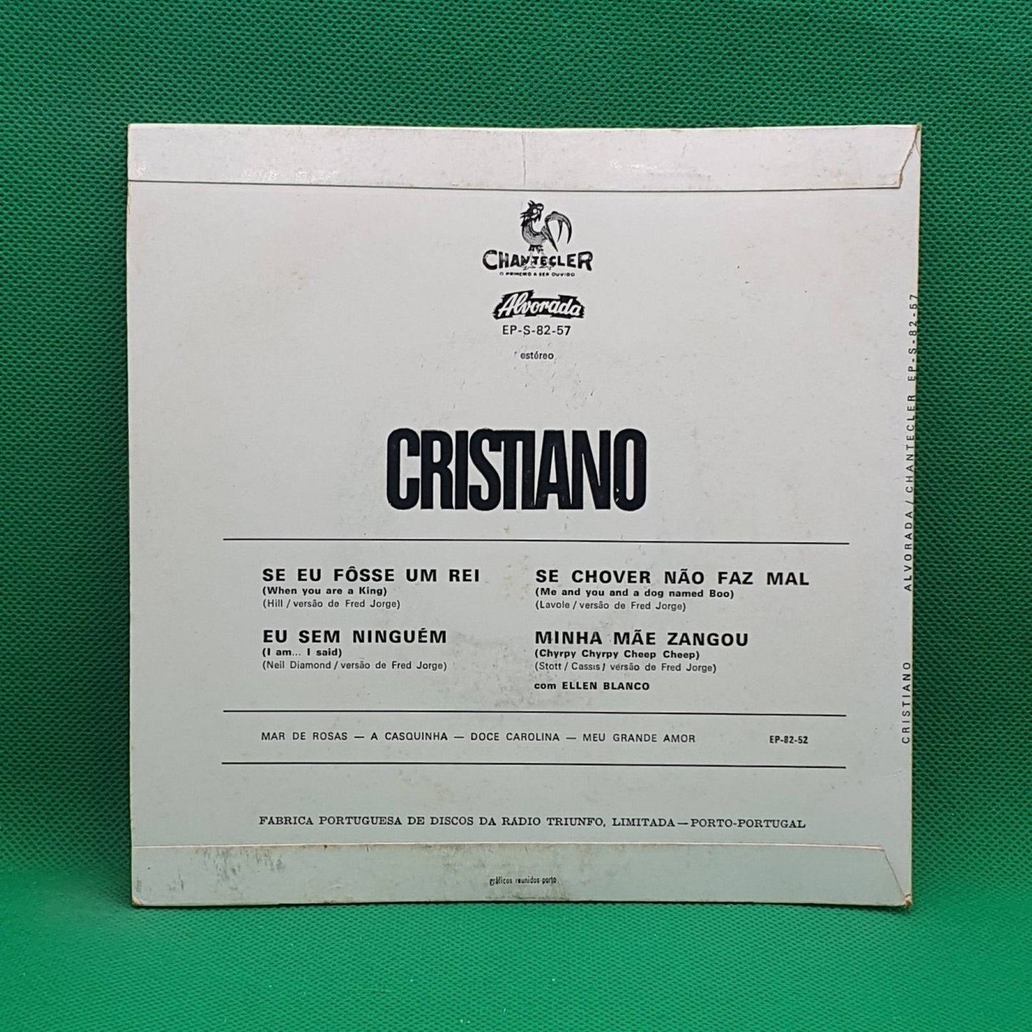 Cristiano ‎– Se Eu Fossê Um Rei - Vinyl Store Online