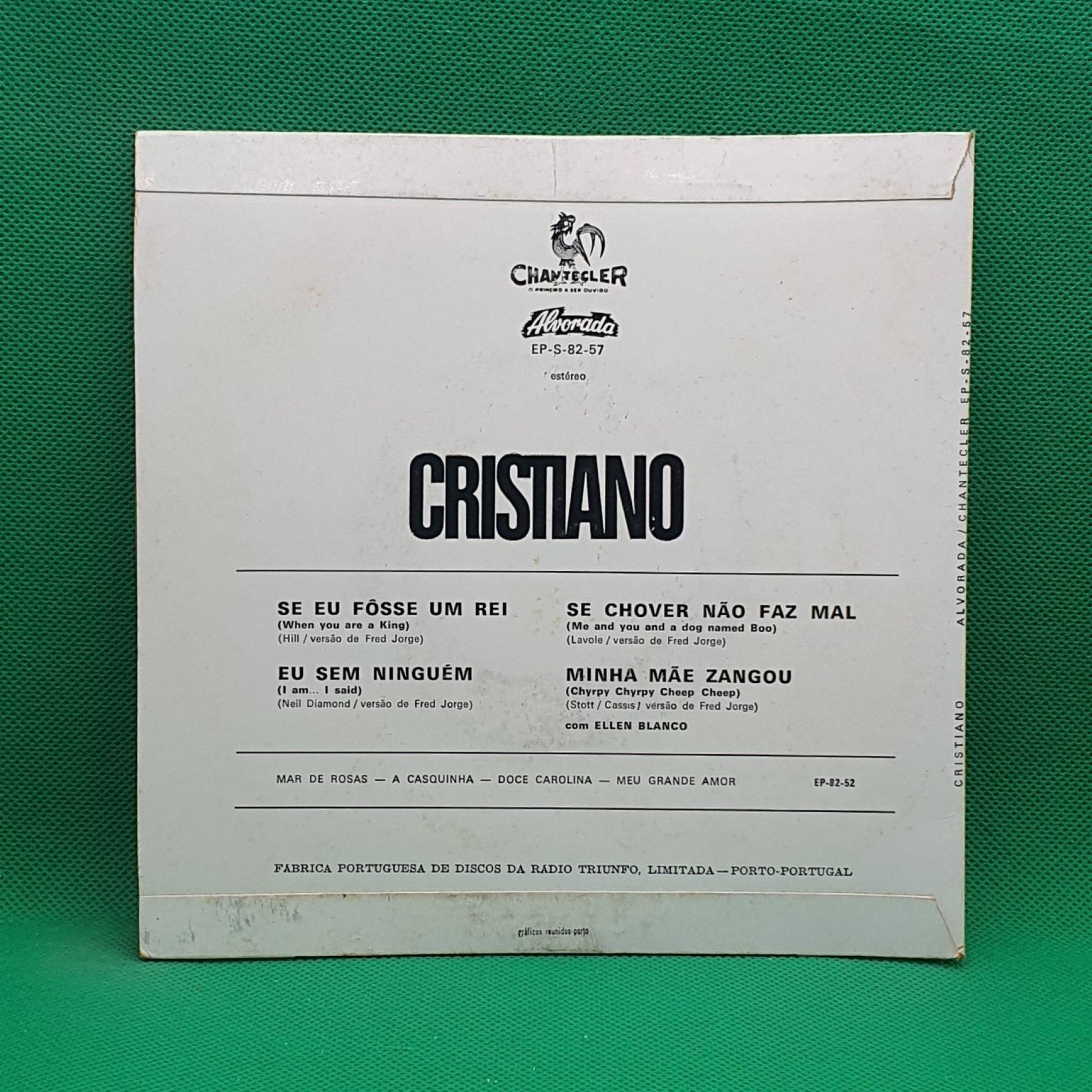 Cristiano ‎– Se Eu Fossê Um Rei - Vinyl Store Online