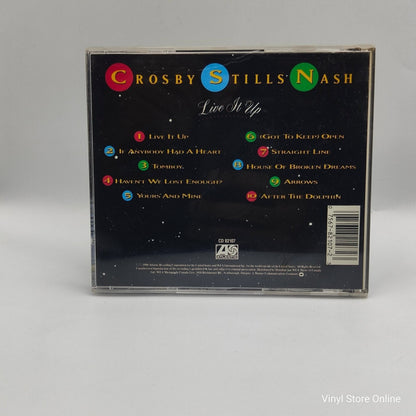 Crosby Stills Nash ‎– Live It Up - Vinyl Store Online