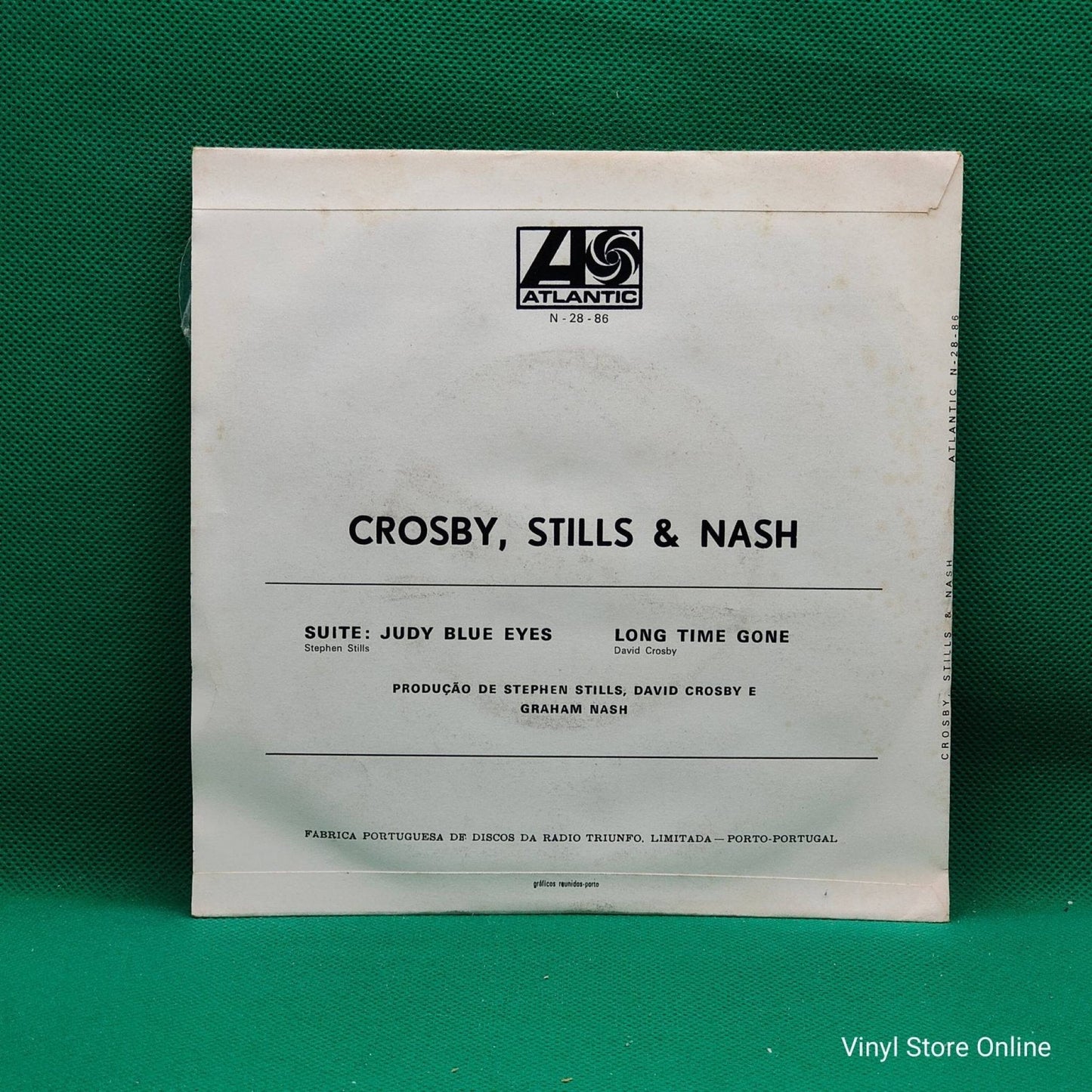 Crosby, Stills & Nash ‎– Suite: Judy Blue Eyes / Long Time Gone - Vinyl Store Online