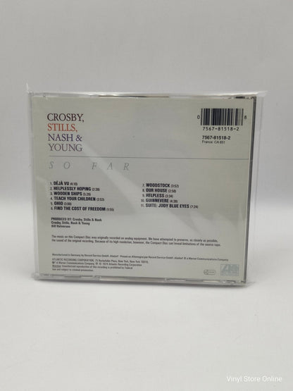 Crosby, Stills, Nash & Young ‎– So Far - Vinyl Store Online