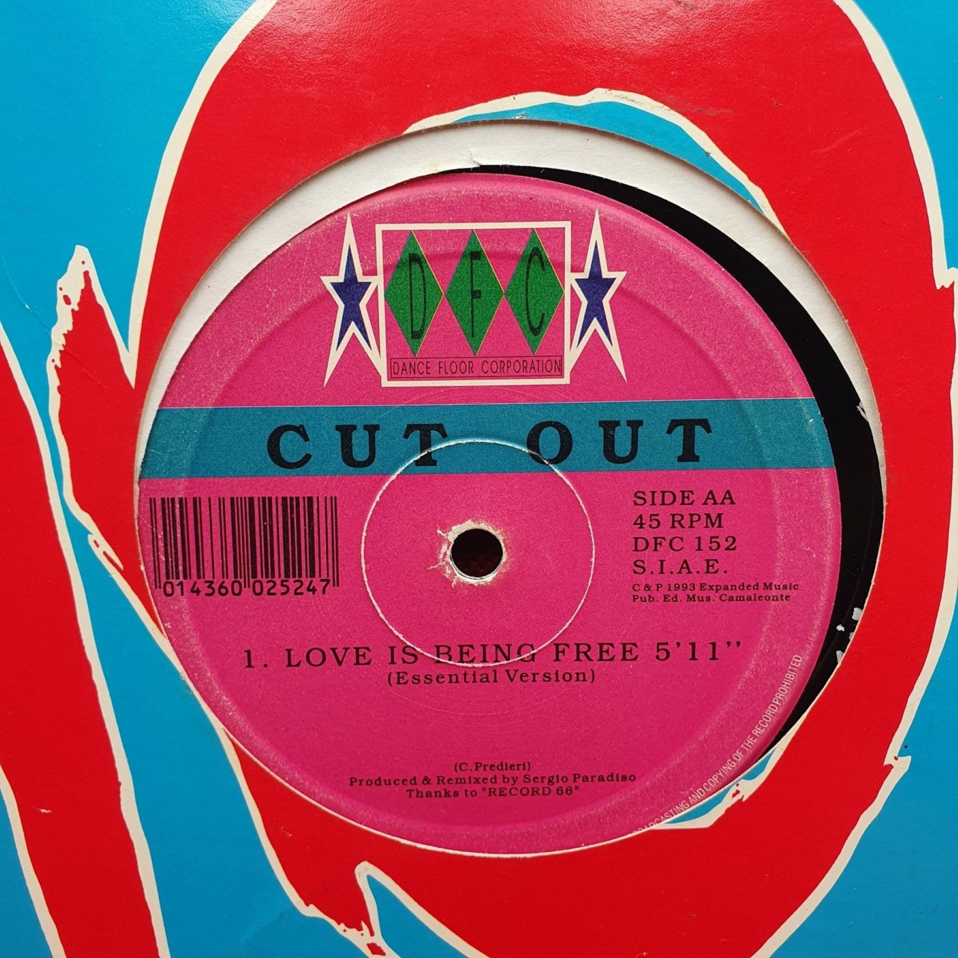 Cut Out ‎– Love Is Being Free - Vinyl Store Online