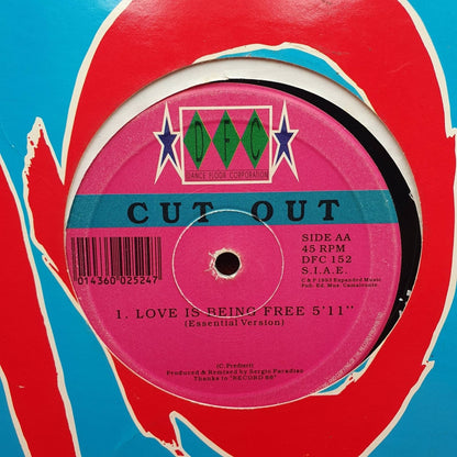 Cut Out ‎– Love Is Being Free - Vinyl Store Online