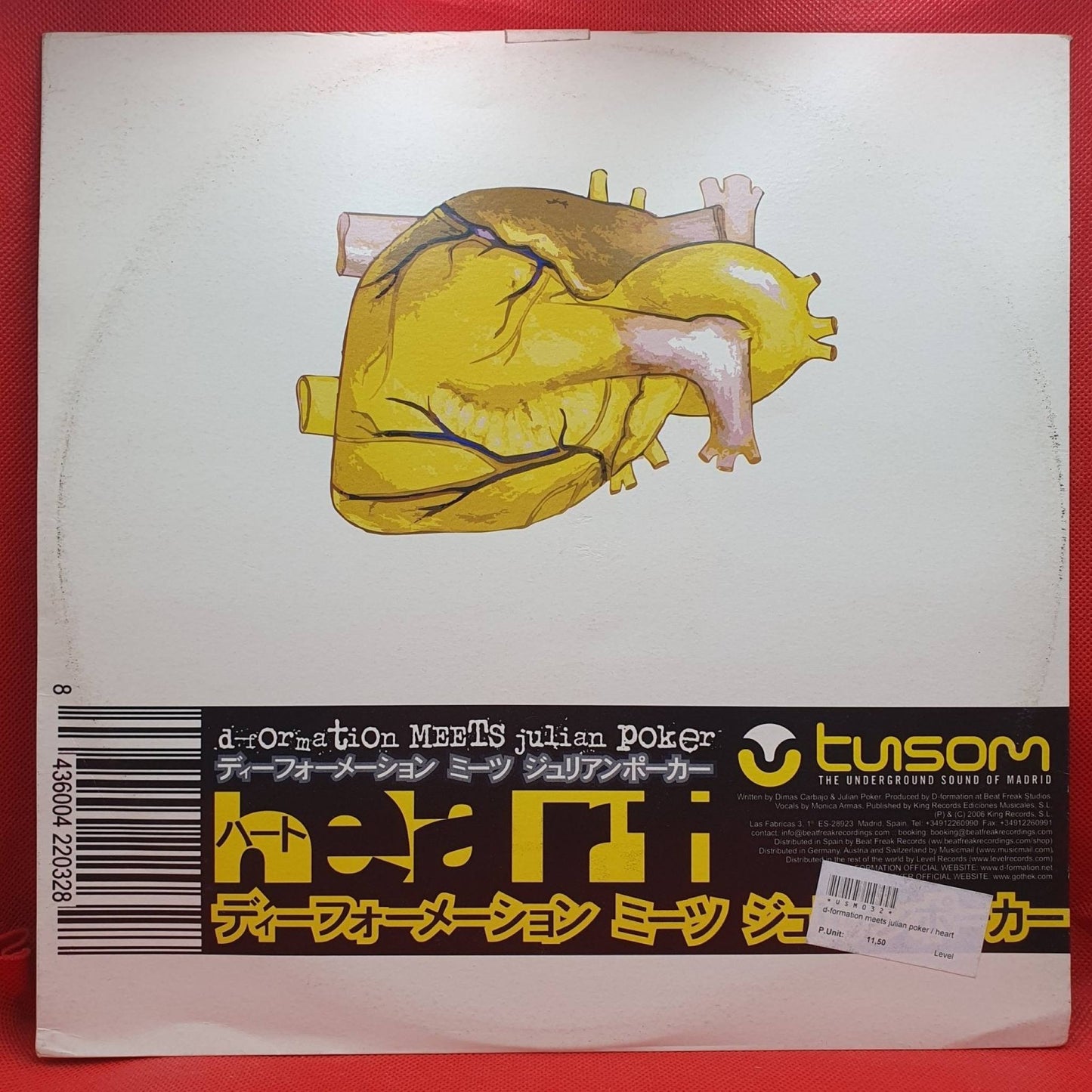 D - Formation Meets Julian Poker ‎– Heart - Vinyl Store Online