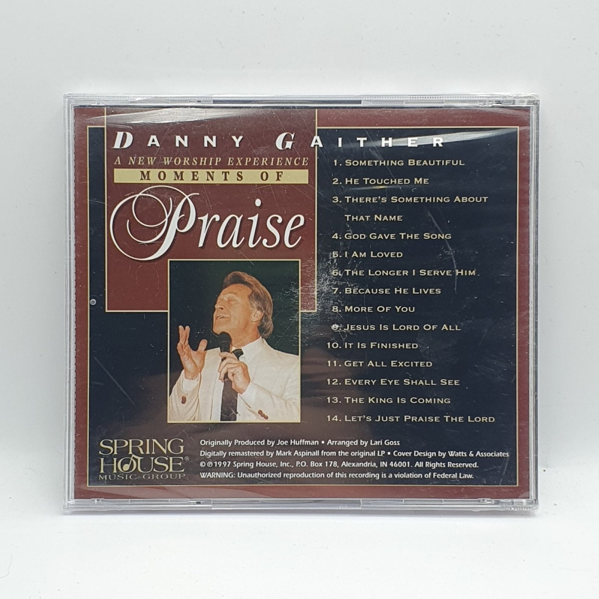 Danny Gaither - A New Worship Experience, Moments Of Praise - Vinyl Store Online